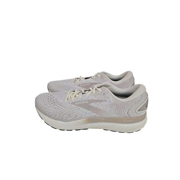 Brooks Men's Ghost 16 Athletic Running Sneakers 1104181D164 White Size 13D - Picture 4 of 7
